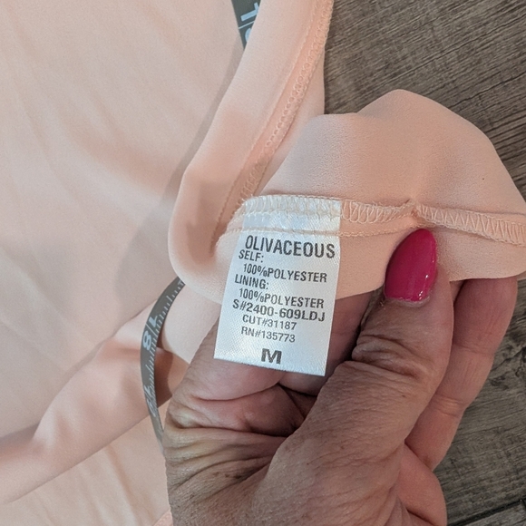 Olivaceous Pastel Floral Blouse - Picture 9 of 9